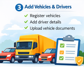 Přidání vozidel a řidičů do ExusTrans včetně nosnosti, rozměrů nákladového prostoru a ADR